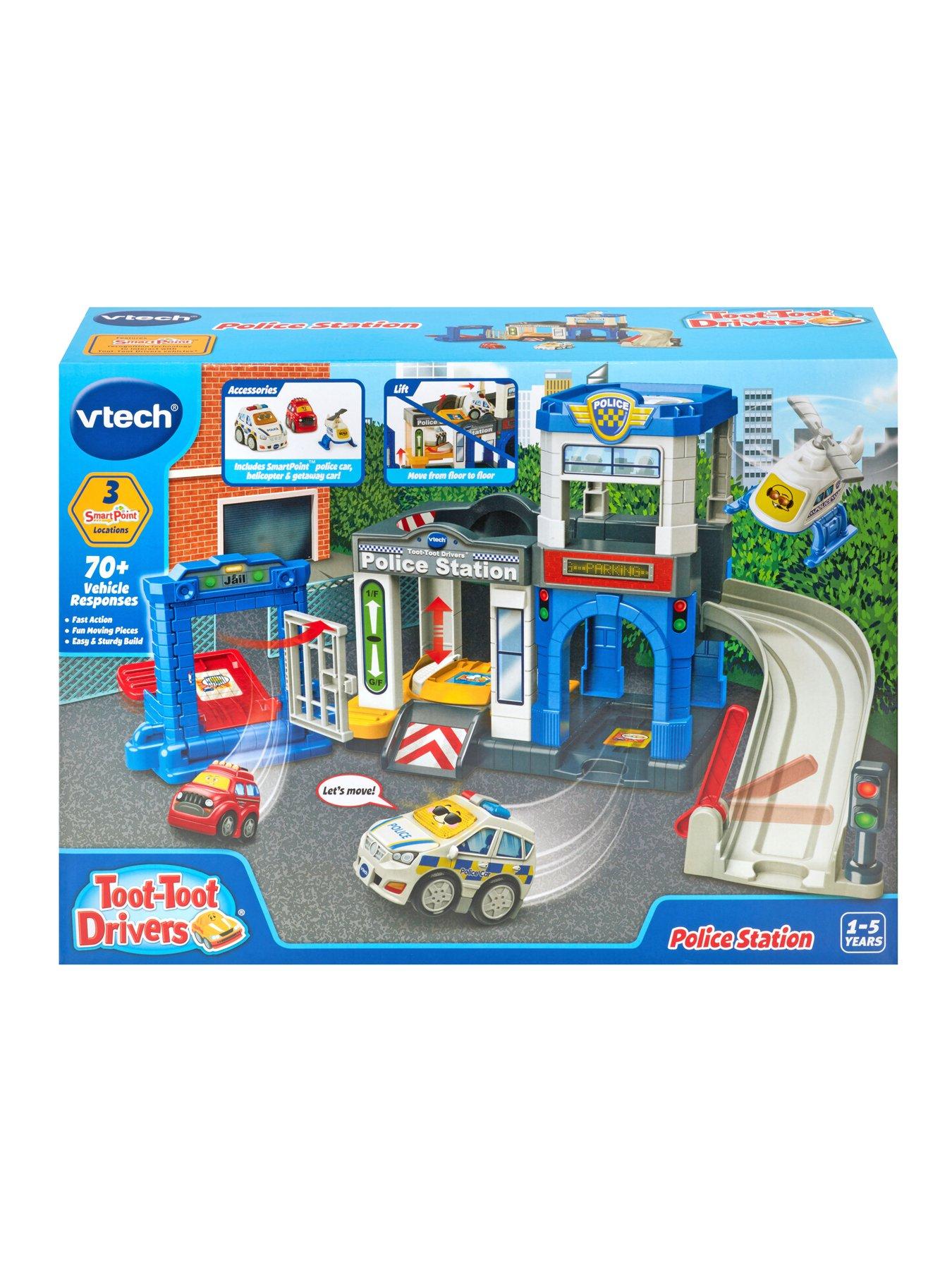 Image 5 of 5 of VTech Toot-Toot Drivers Police Station Playset