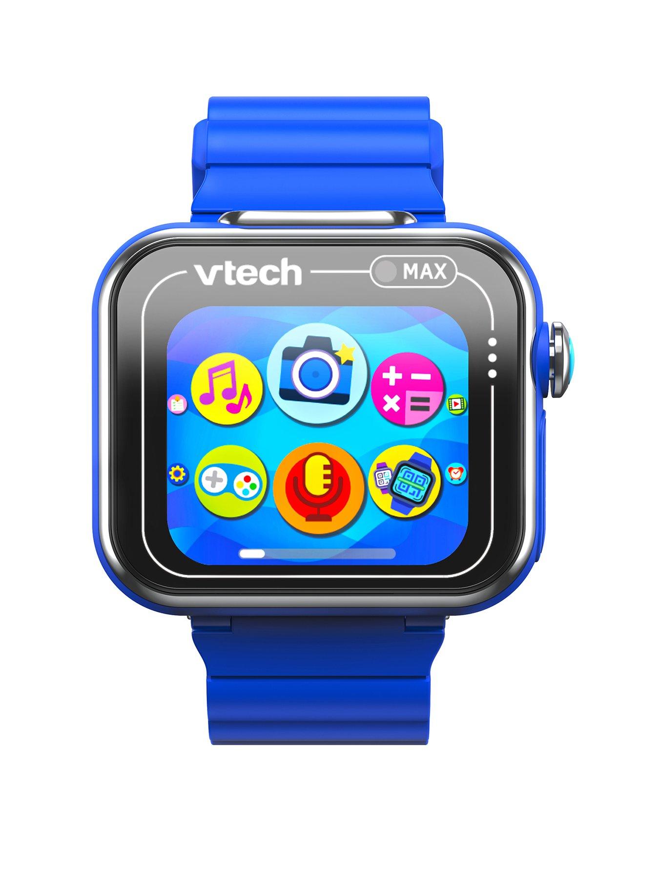Image 1 of 5 of VTech KidiZoom Smart Watch MAX Blue