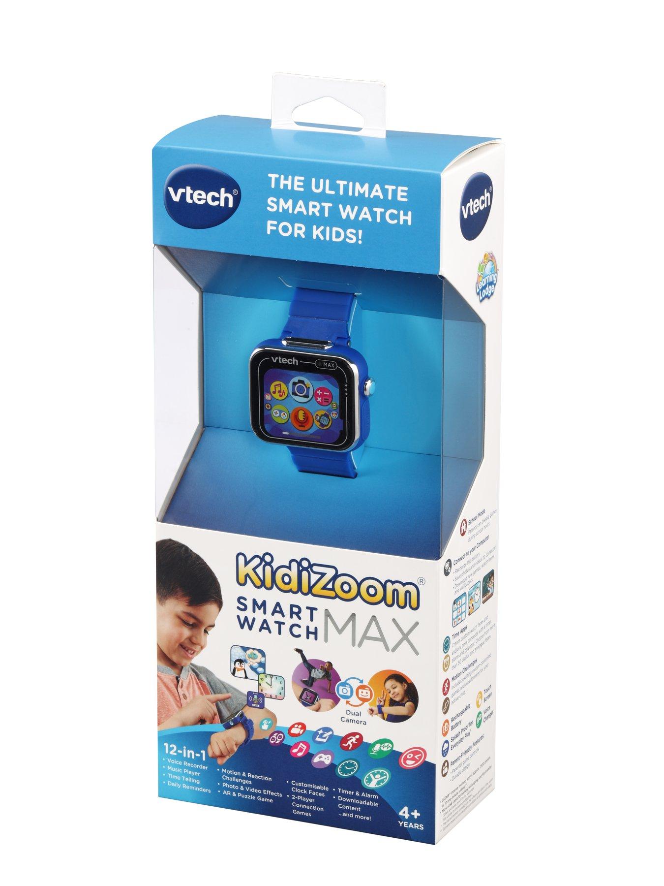 Image 5 of 5 of VTech KidiZoom Smart Watch MAX Blue