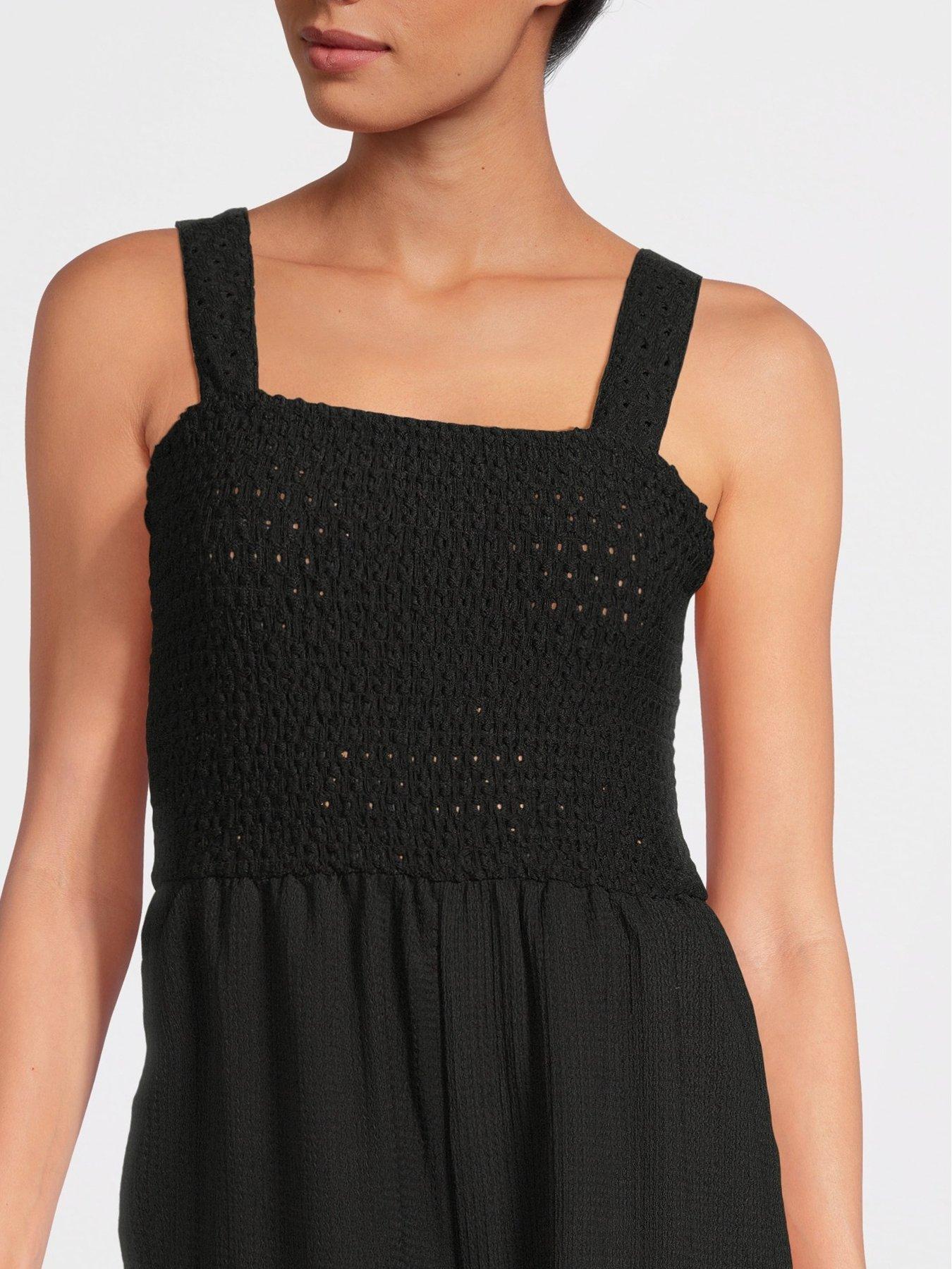  image of only-smock-jumpsuit-black