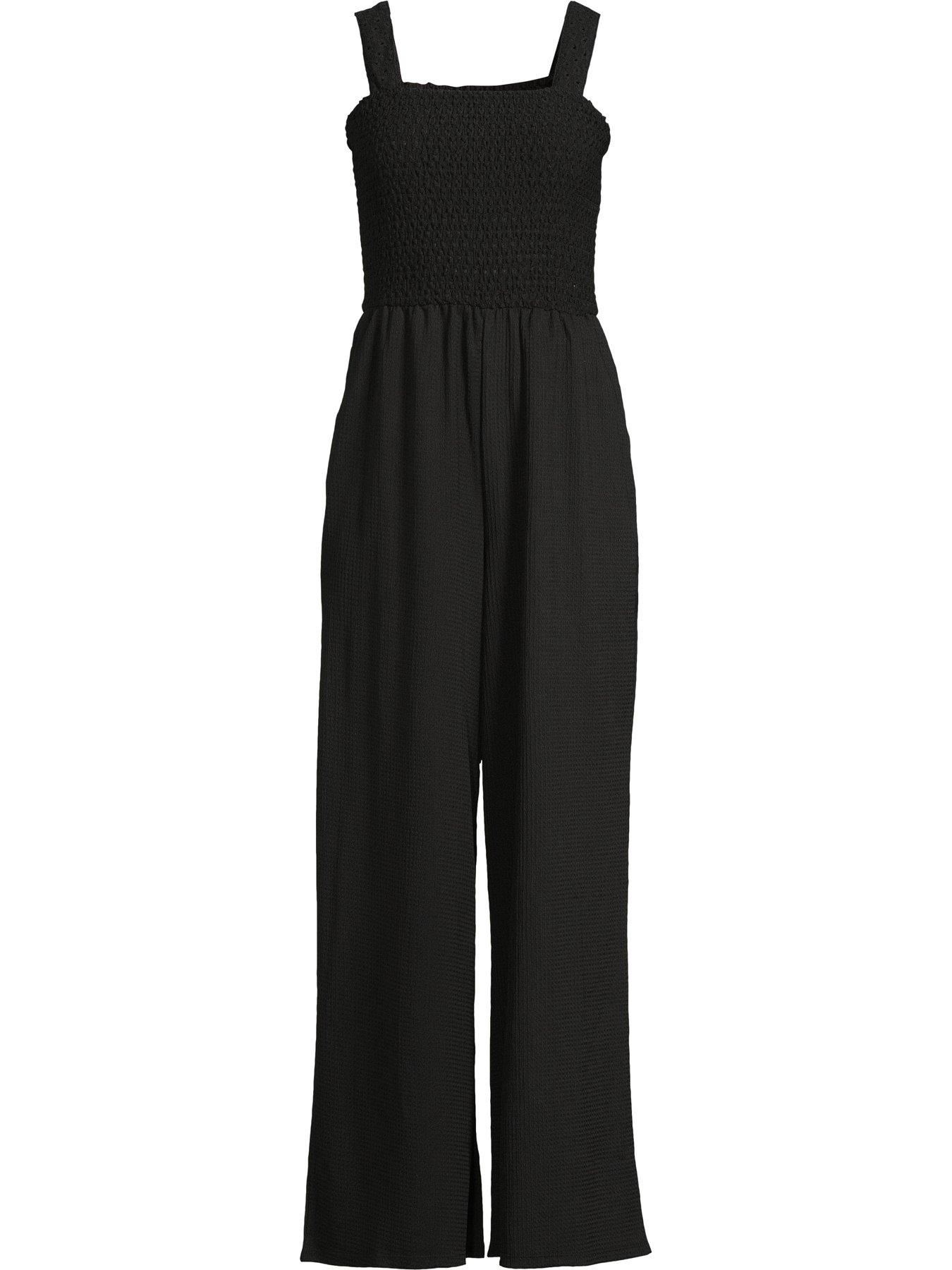  image of only-smock-jumpsuit-black