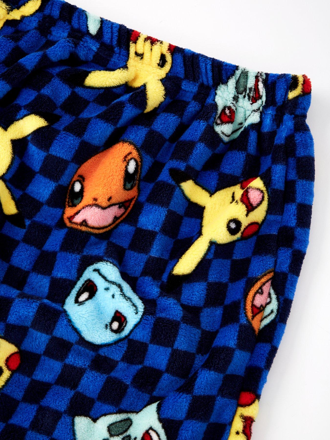  image of pokemon-3-piece-pyjamas-and-blanket-blue