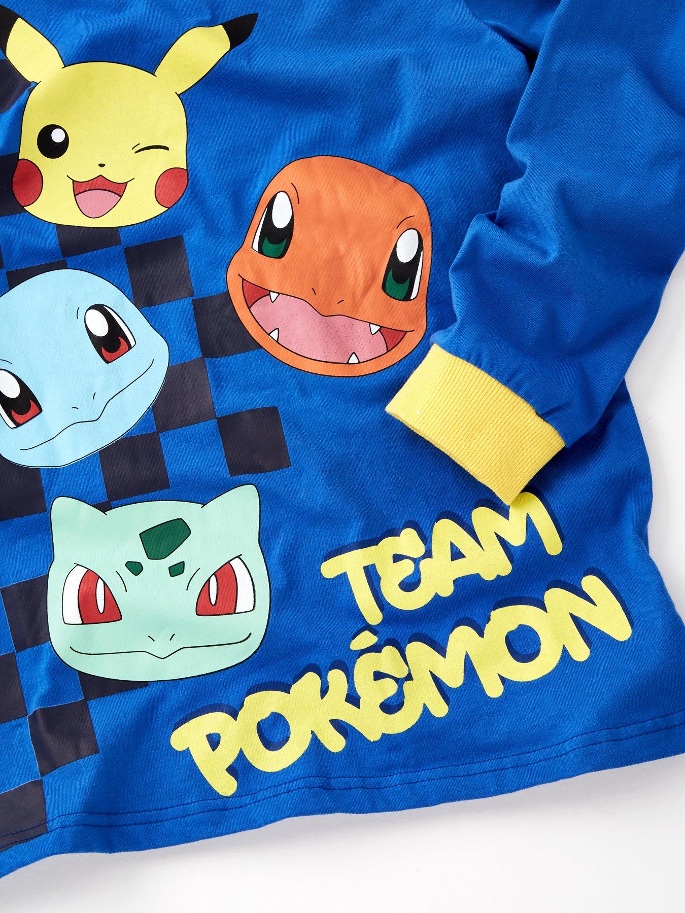  image of pokemon-3-piece-pyjamas-and-blanket-blue
