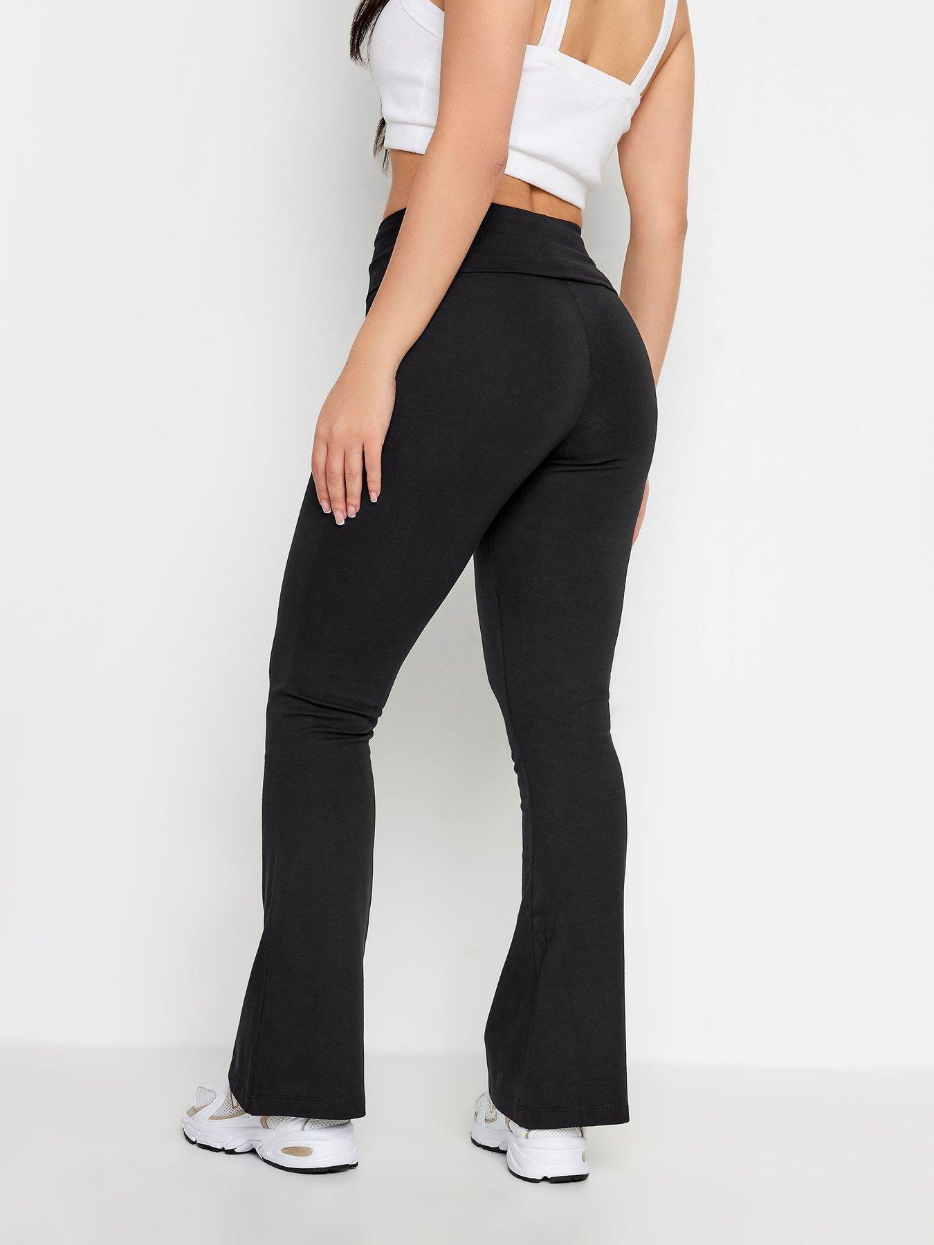Image 2 of 4 of PixieGirl Petite Fold Over Flare Black