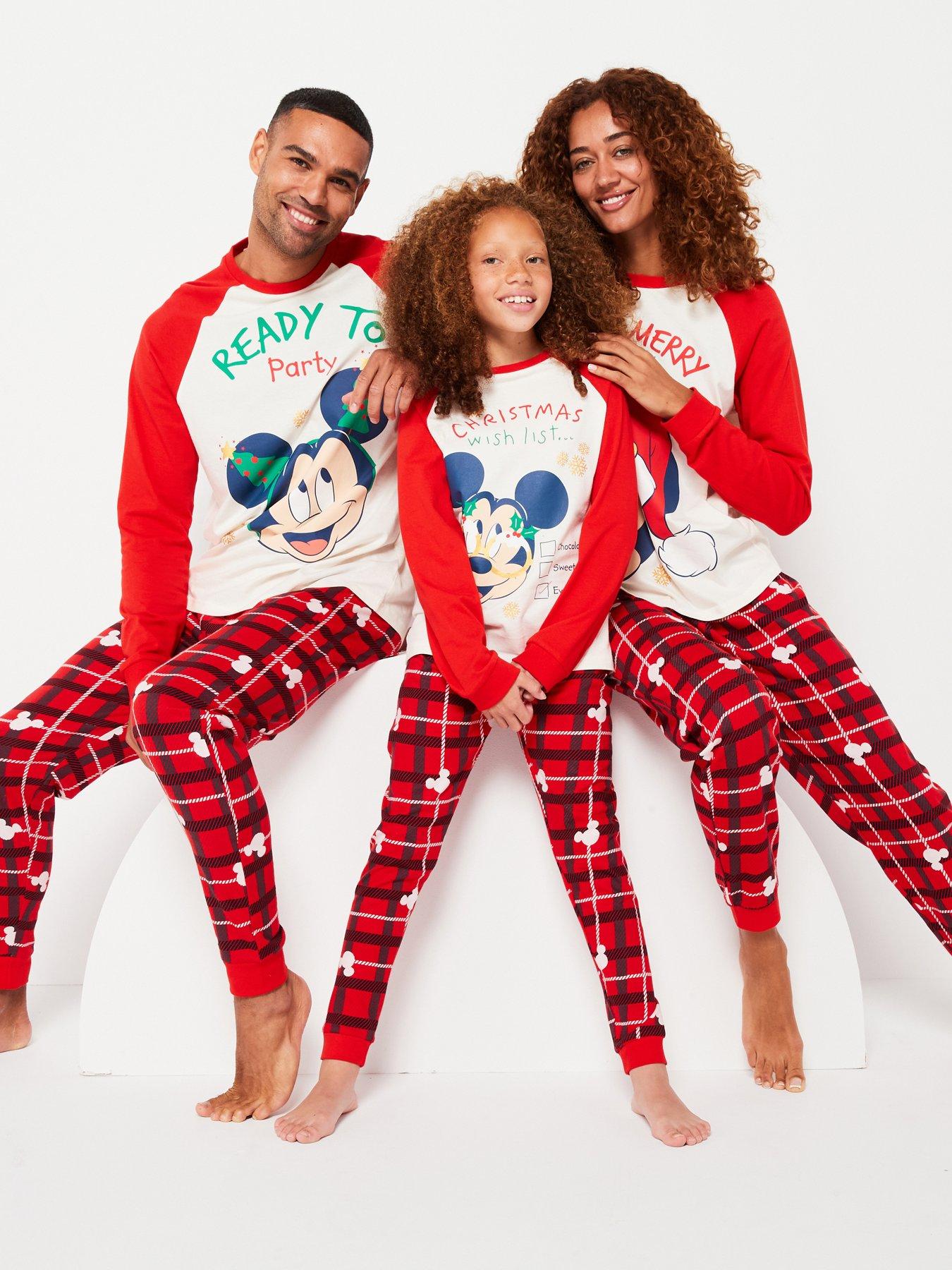 Disney Mickey Mouse Family Christmas Pyjamas