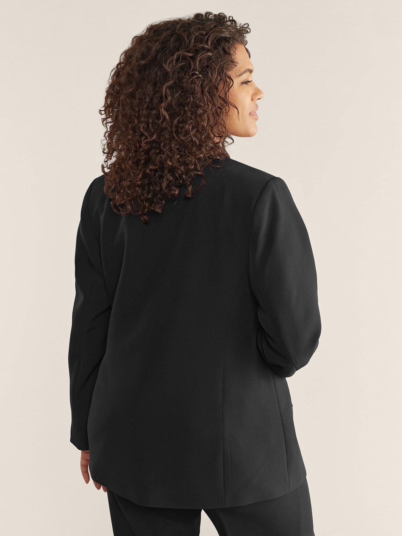  image of evans-edge-to-edge-blazer-black