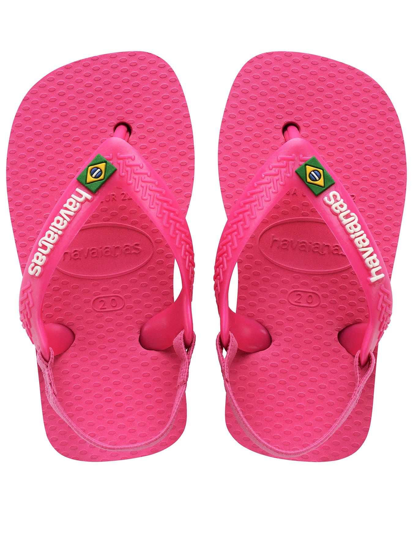 Havaianas Baby Brasil Logo Flip Flop Sandal