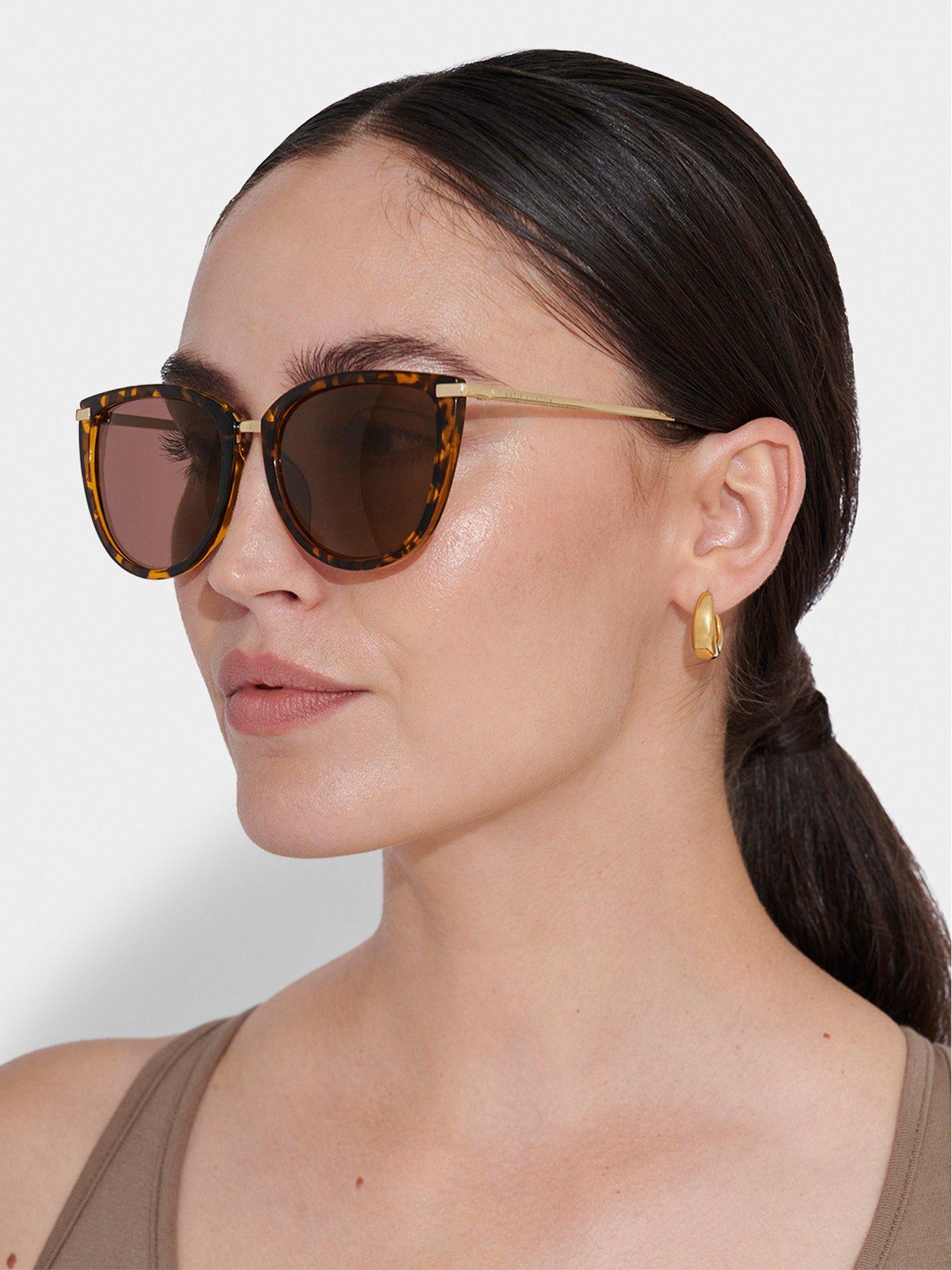 Image 1 of 5 of Katie Loxton Sardinia Sunglasses In Tortoiseshell