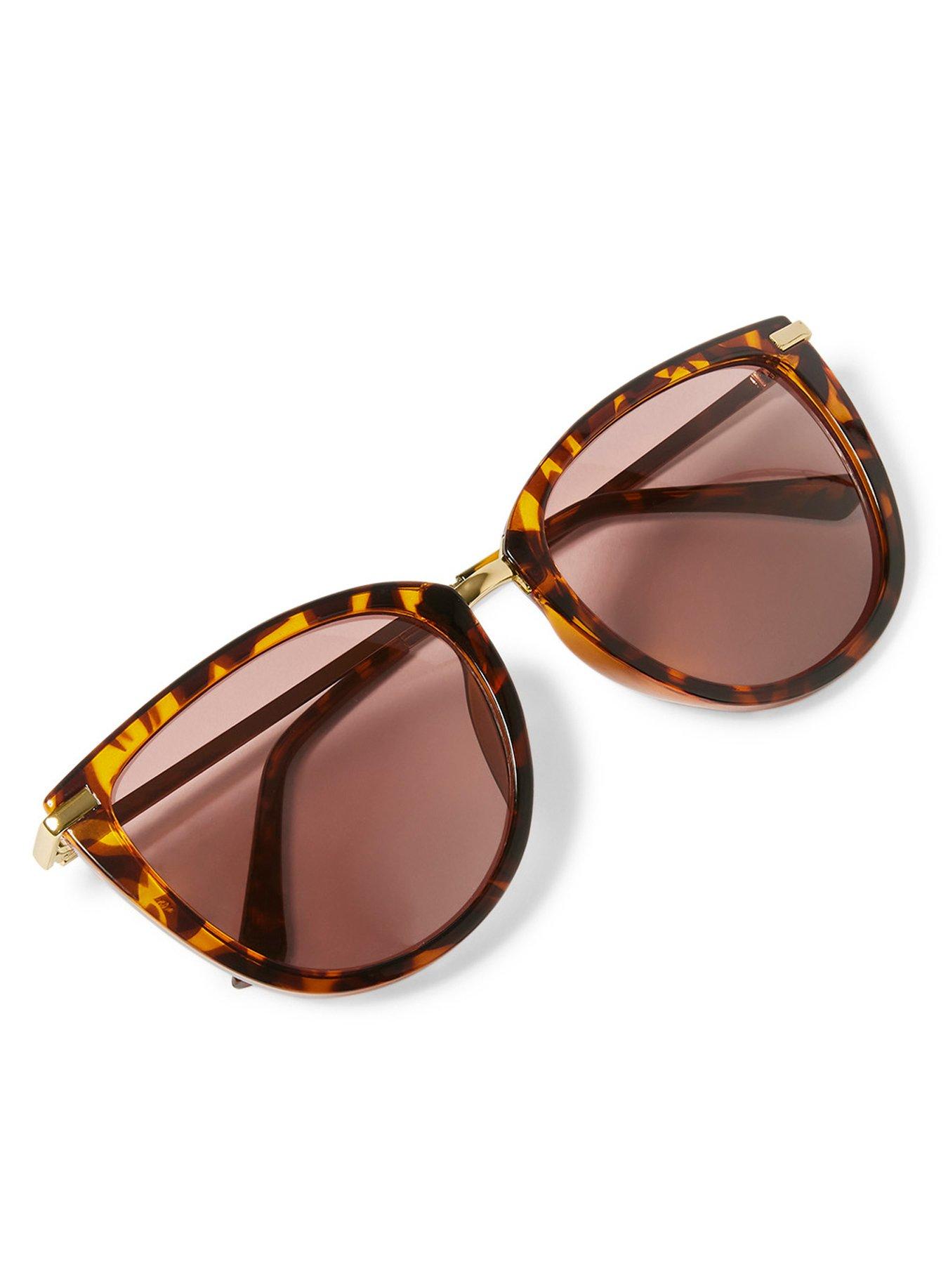 Image 3 of 5 of Katie Loxton Sardinia Sunglasses In Tortoiseshell