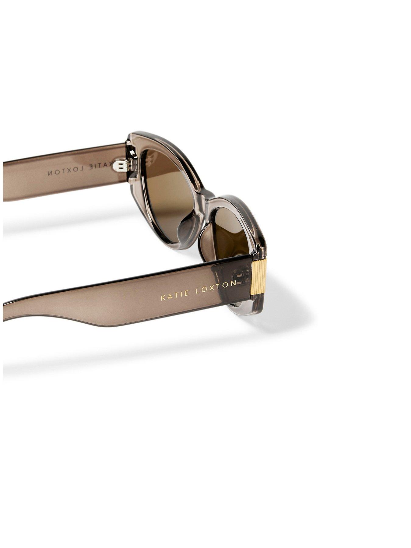  image of katie-loxton-rimini-sunglasses-in-transparent-mink