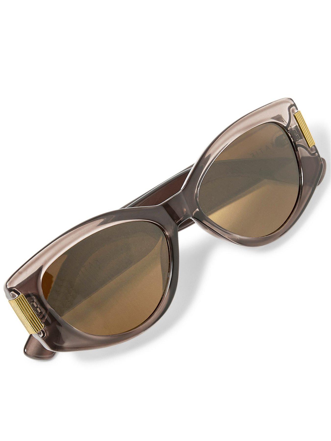  image of katie-loxton-rimini-sunglasses-in-transparent-mink