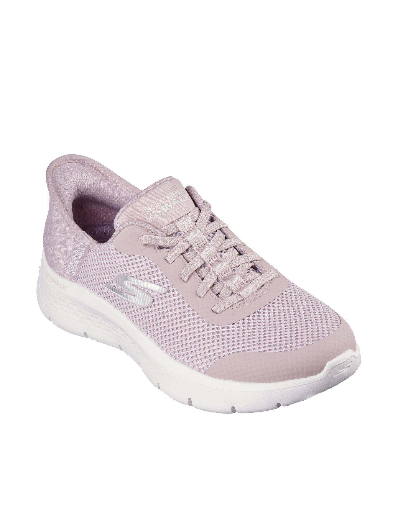 Image 5 of 5 of Skechers Go Walk Flex Grand Entry Mesh Bungee Laceslip-ins  Traine  - Mauve