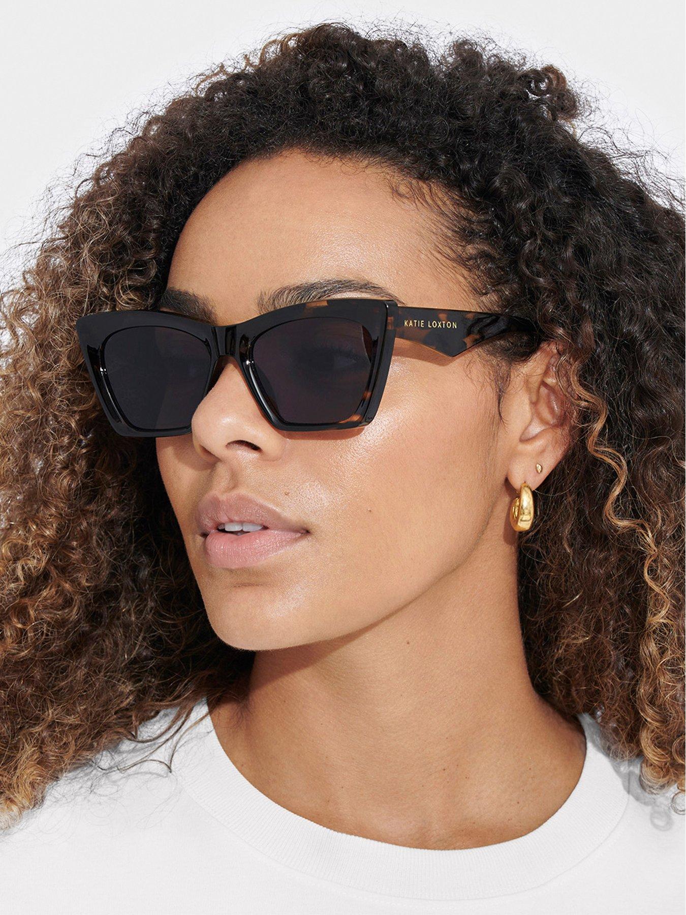 Katie Loxton Morocco Sunglasses In Dark Tortoiseshell