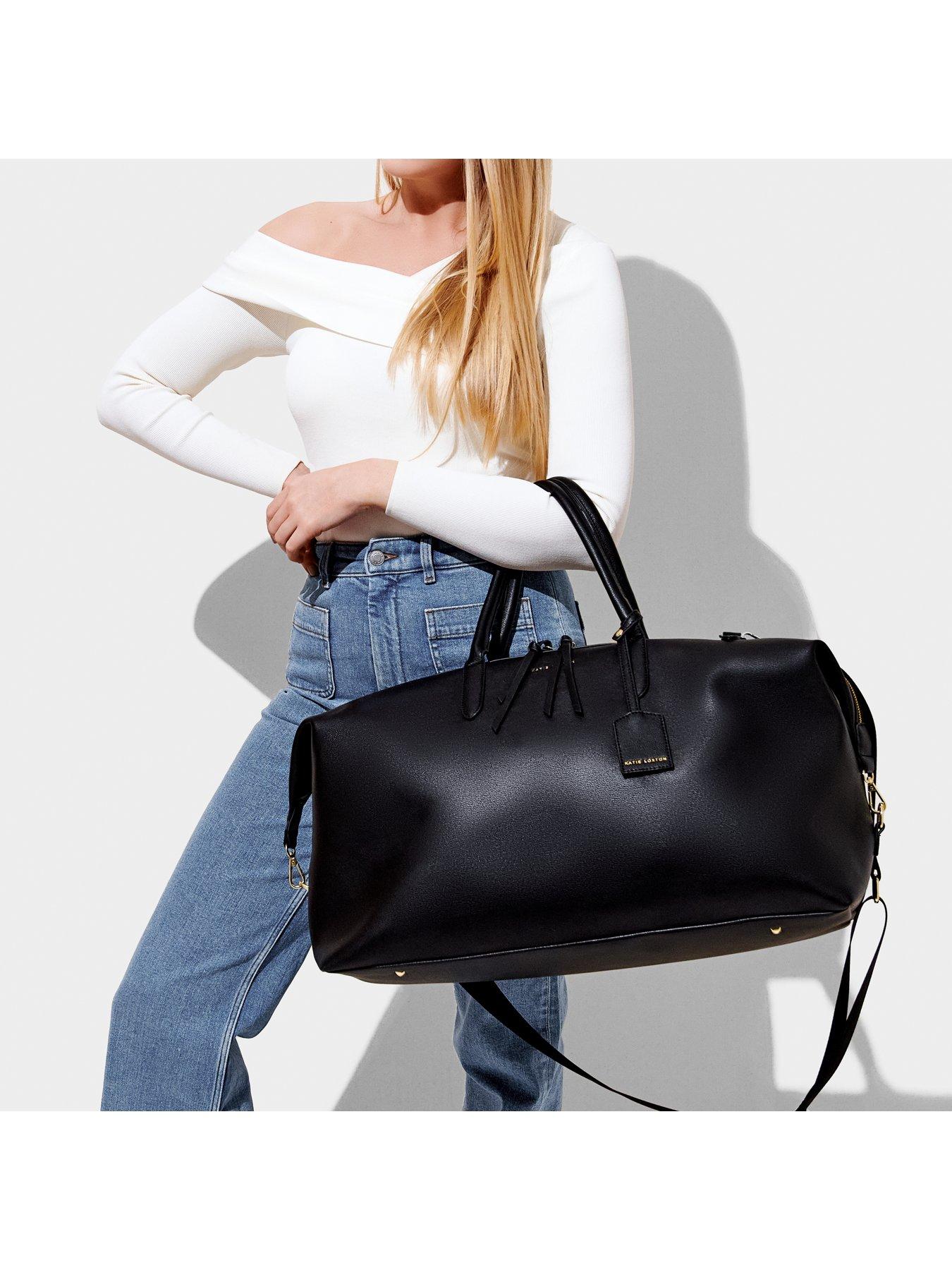  image of katie-loxton-oxford-weekend-holdall-in-black