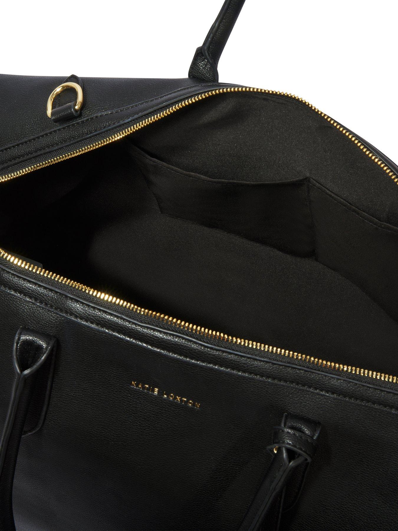  image of katie-loxton-oxford-weekend-holdall-in-black