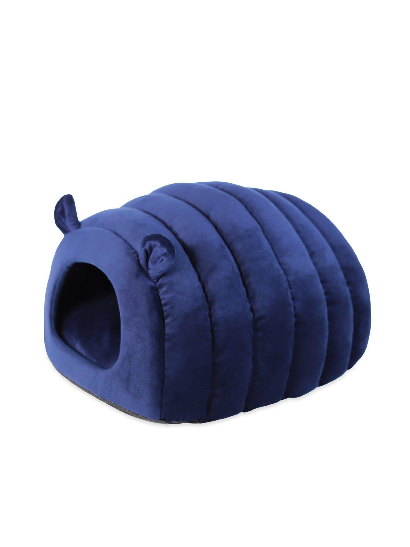 Image 1 of 2 of Rosewood Navy Velvet Hideaway Bed