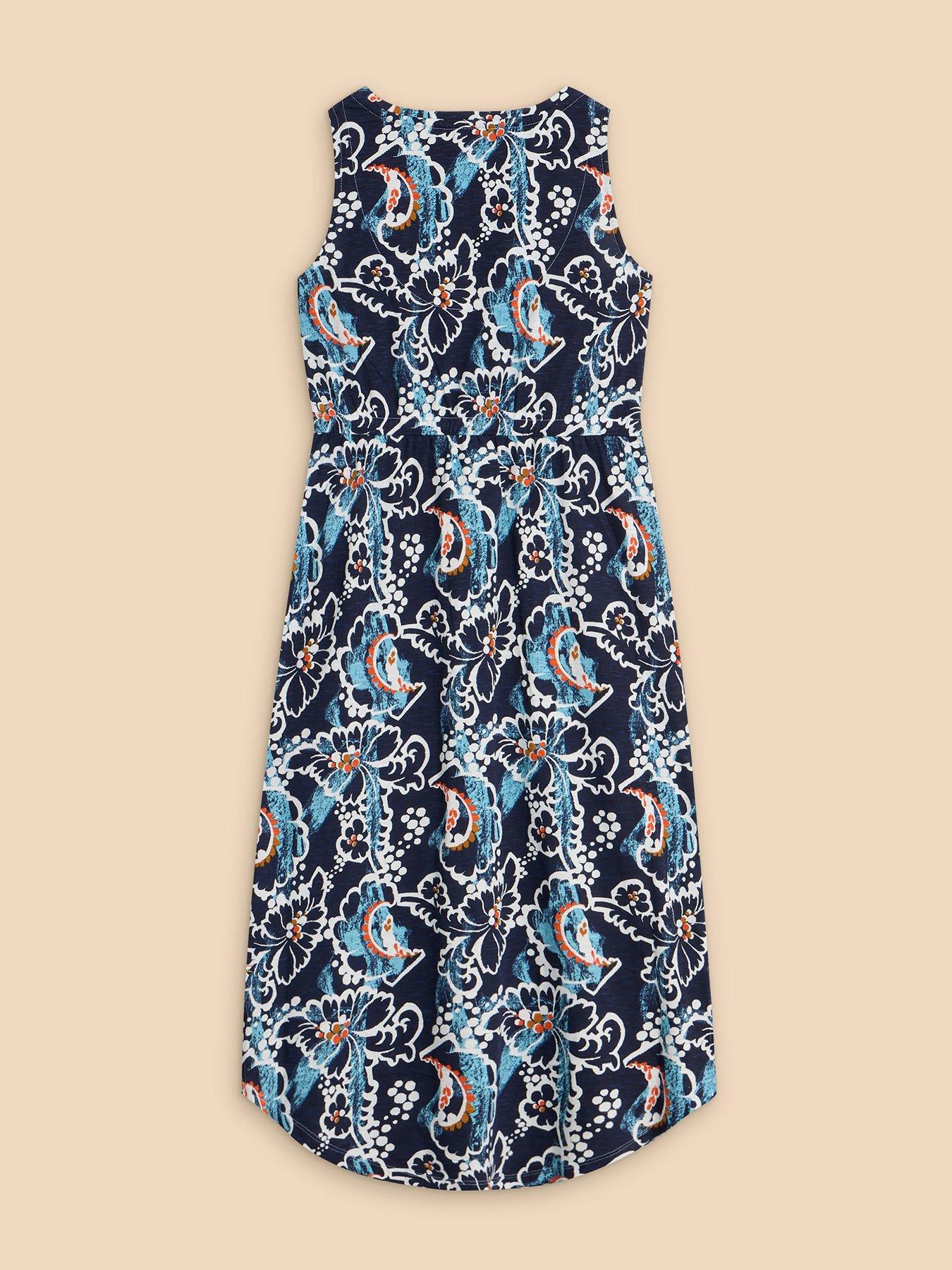  image of white-stuff-heidi-dress-navy