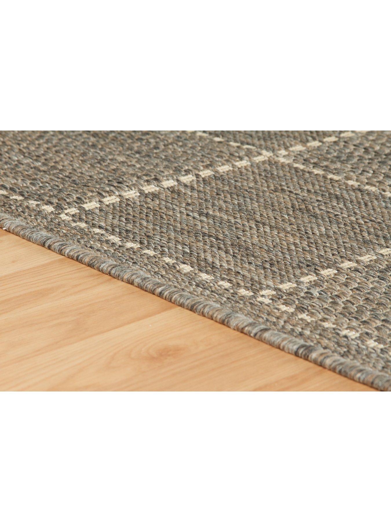 Image 3 of 4 of The Very Collection Trama Anti-Slip Flatweave Rug160x225