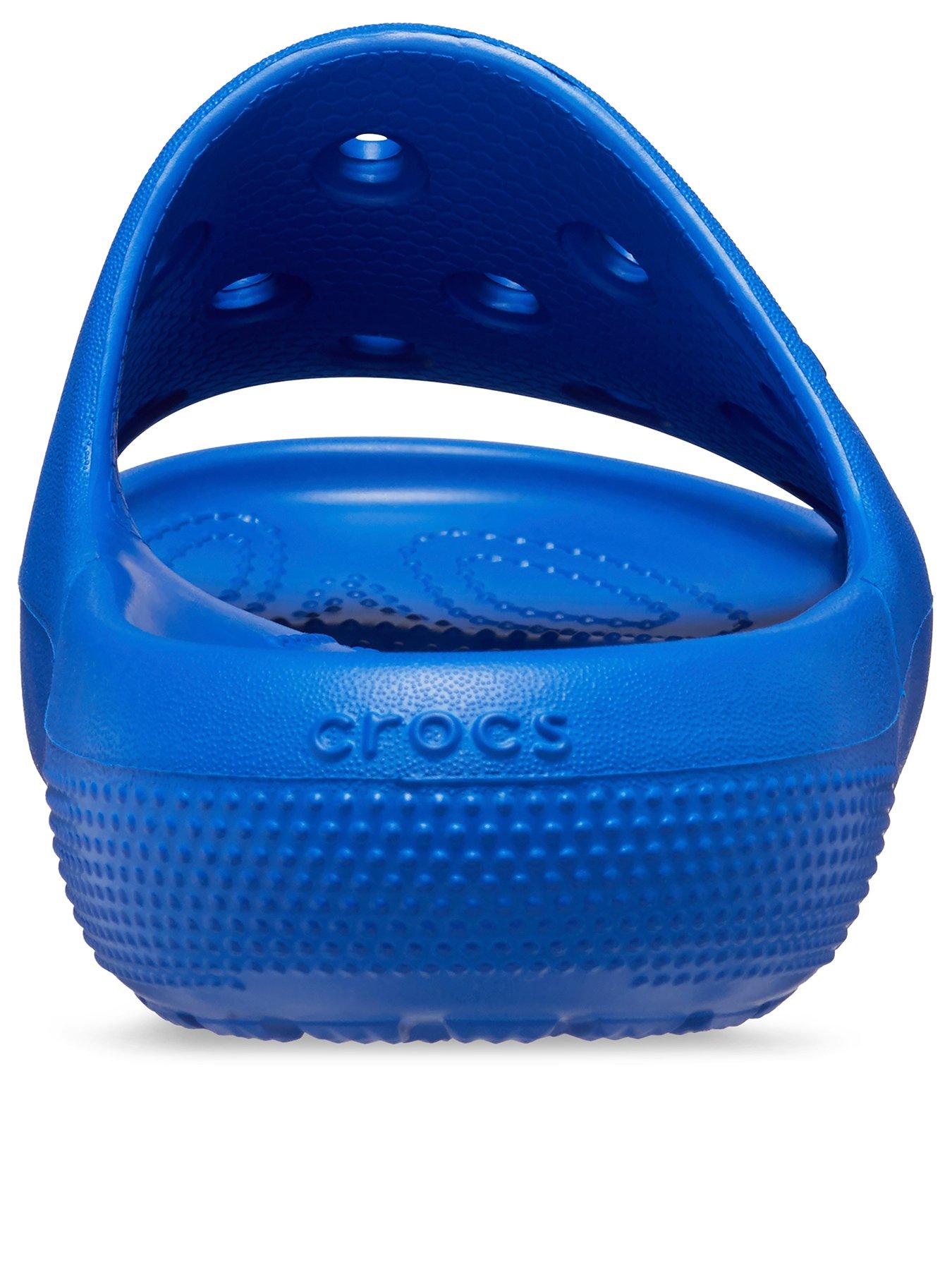  image of crocs-mens-classic-v2-slide-blue