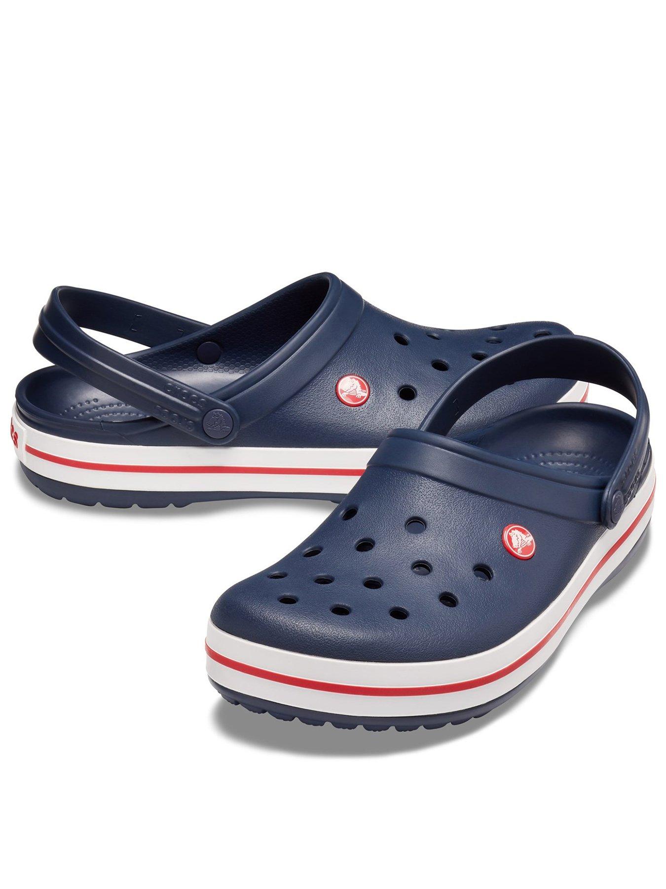 Crocs Men's Crocband Clog Sandal Navy Littlewoods