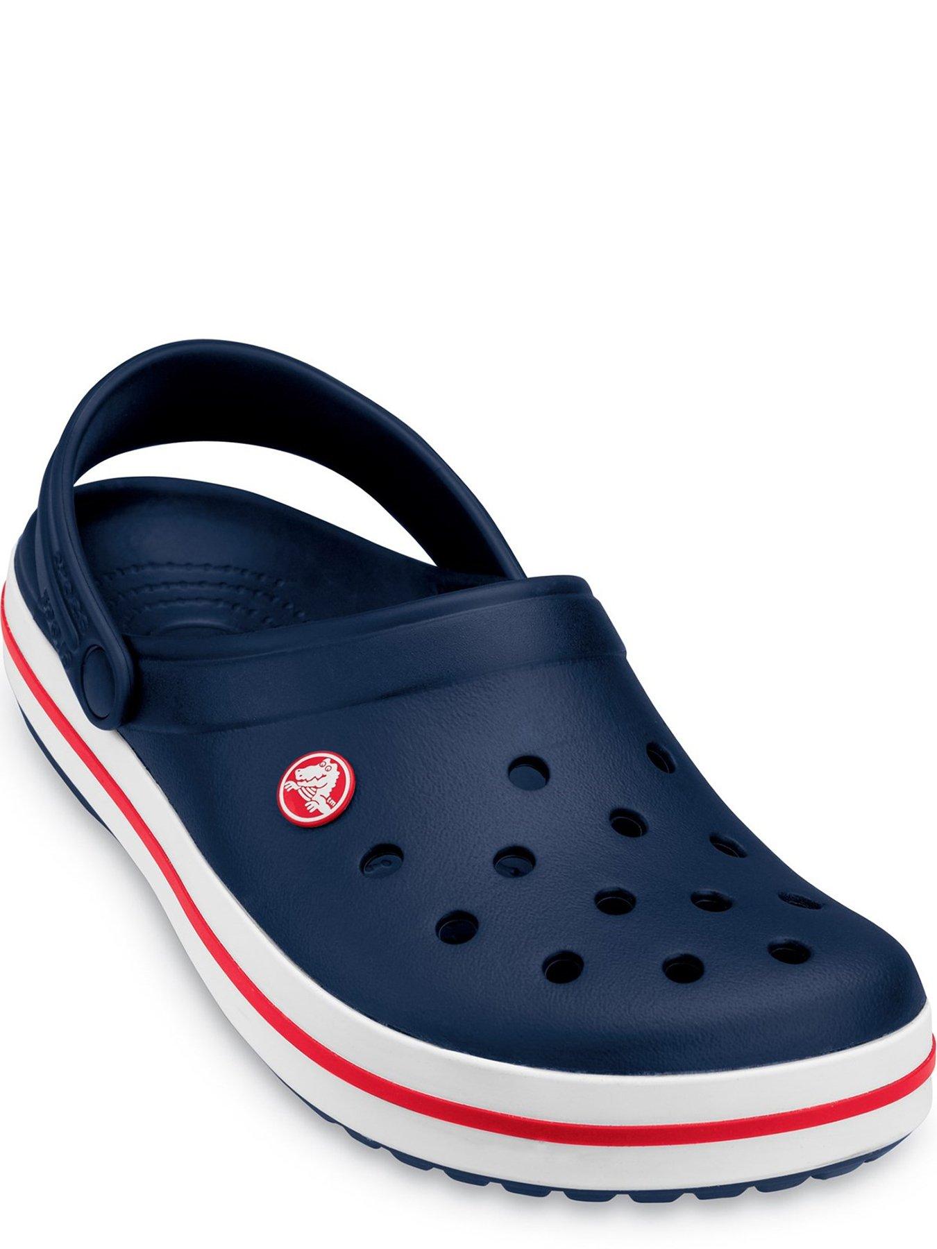  image of crocs-mens-crocband-clog-sandal-navy