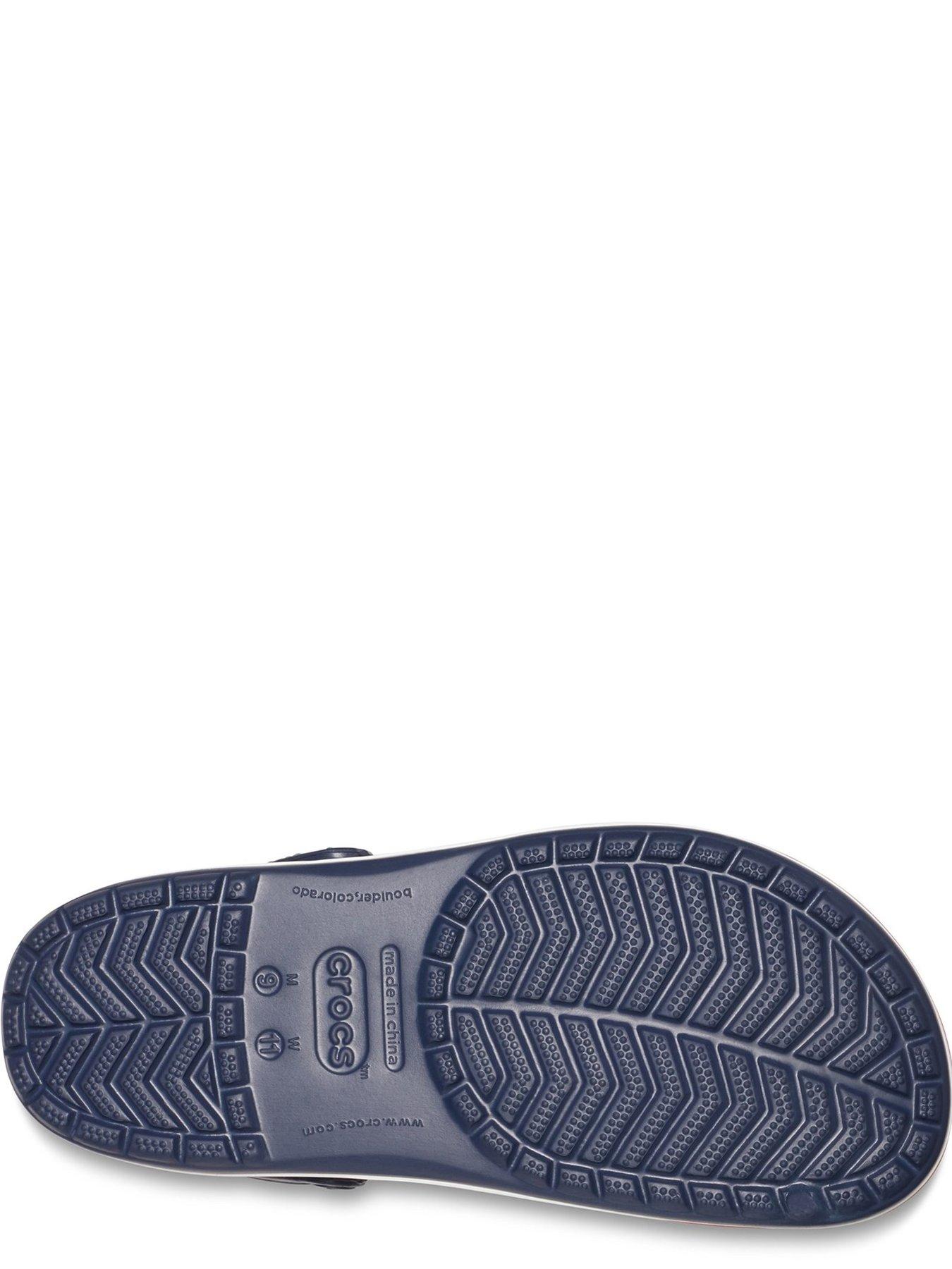  image of crocs-mens-crocband-clog-sandal-navy