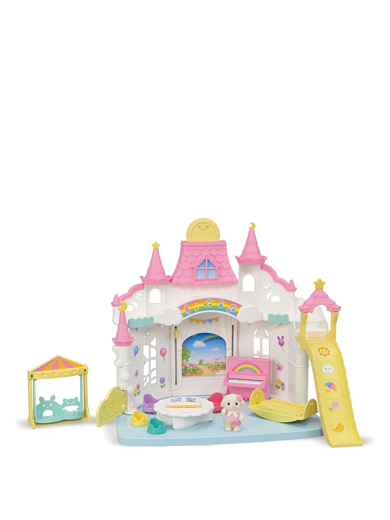sylvanian-families-sunny-castle-nursery-withnbspthe-littlenbspflora-rabbit-baby-figure-ciel