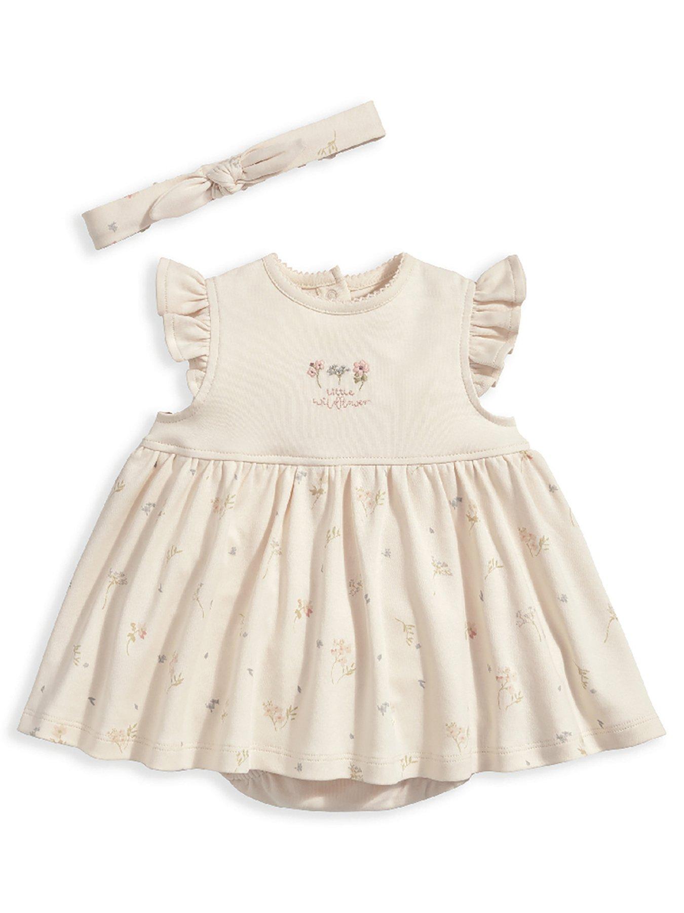 Baby girl dress and best sale headband set