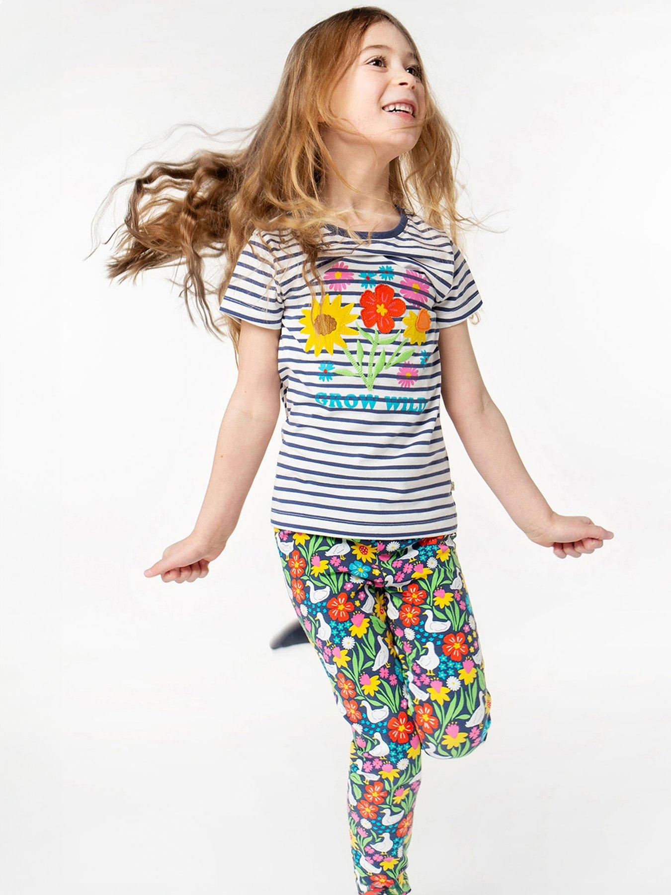 Frugi Girls Libby Leggings 2 Pack | littlewoods.com