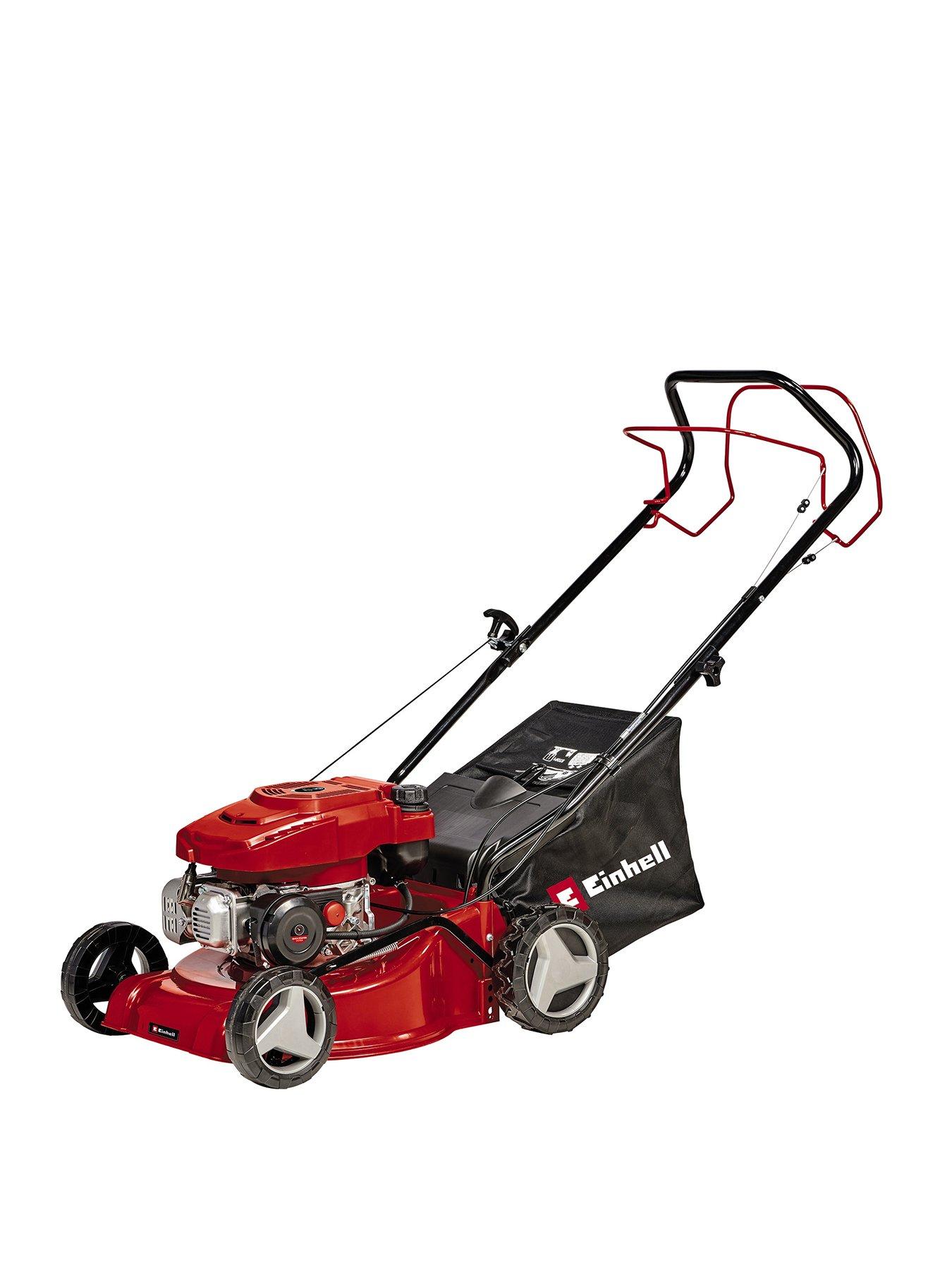 Einhell petrol store lawn mower