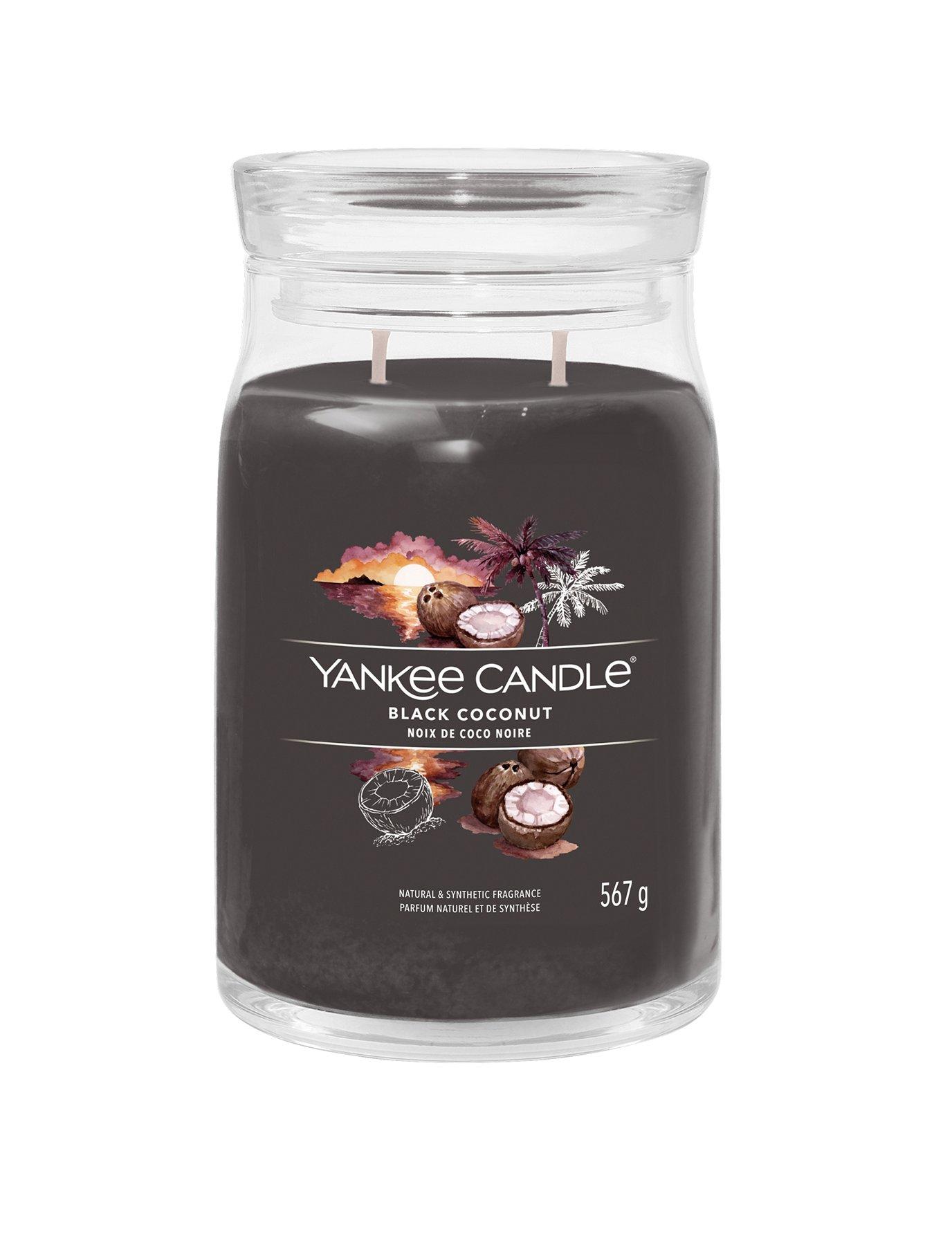 undefined Signature Large Jar Candle – Black Coconut