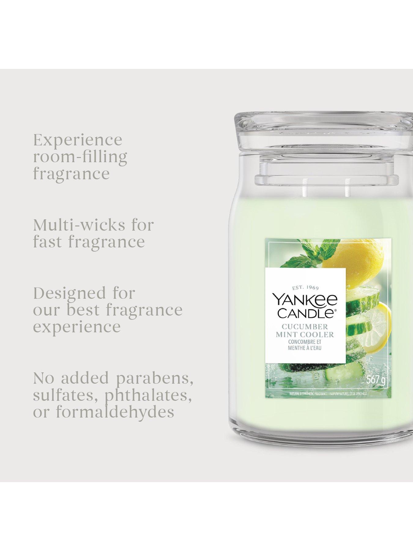 Image 2 of 3 of Yankee Candle Signature Large Jar Candle &ndash; Cucumber Mint Cooler