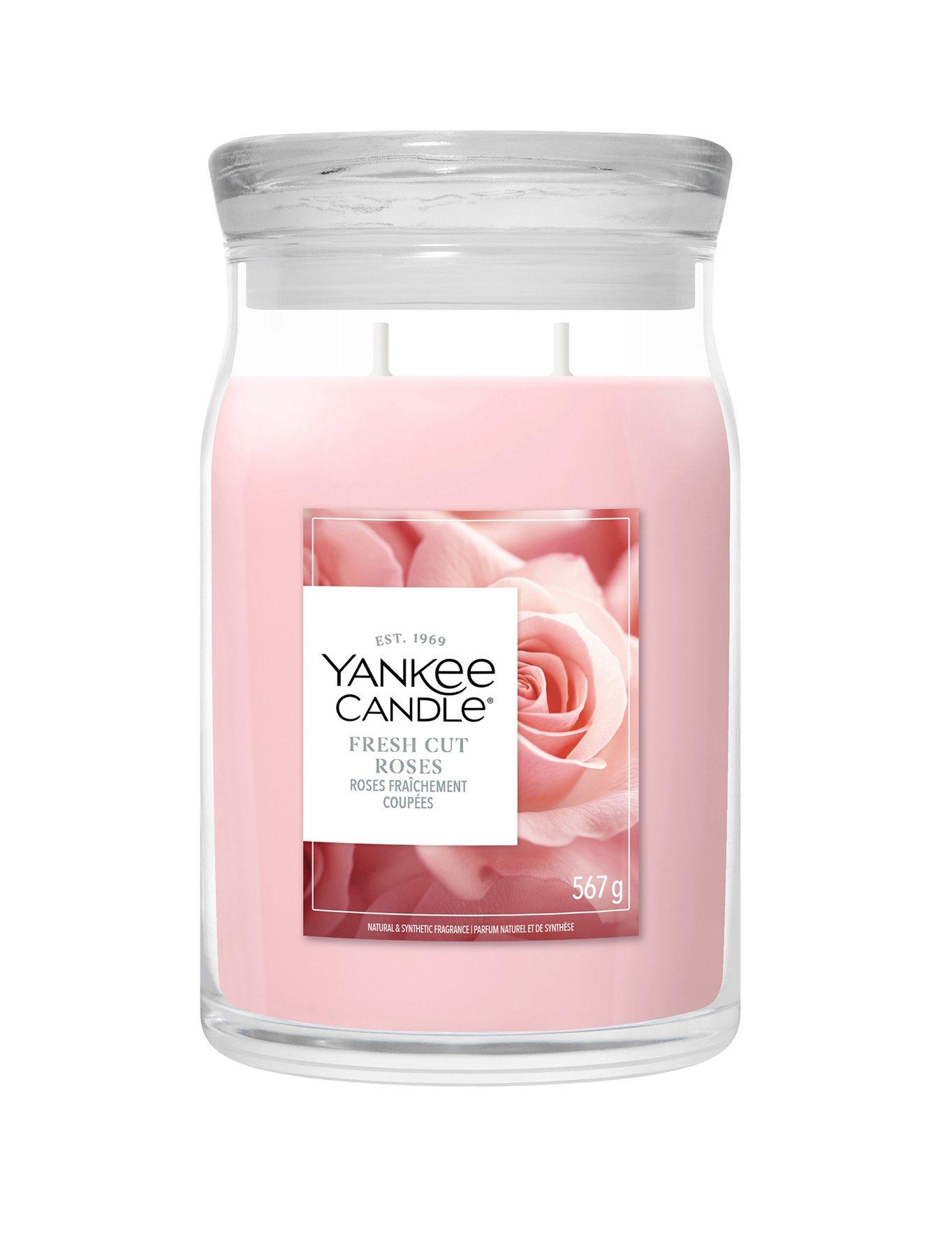 Yankee Candle Signature Large Jar Candle – Fresh Cut Roses
