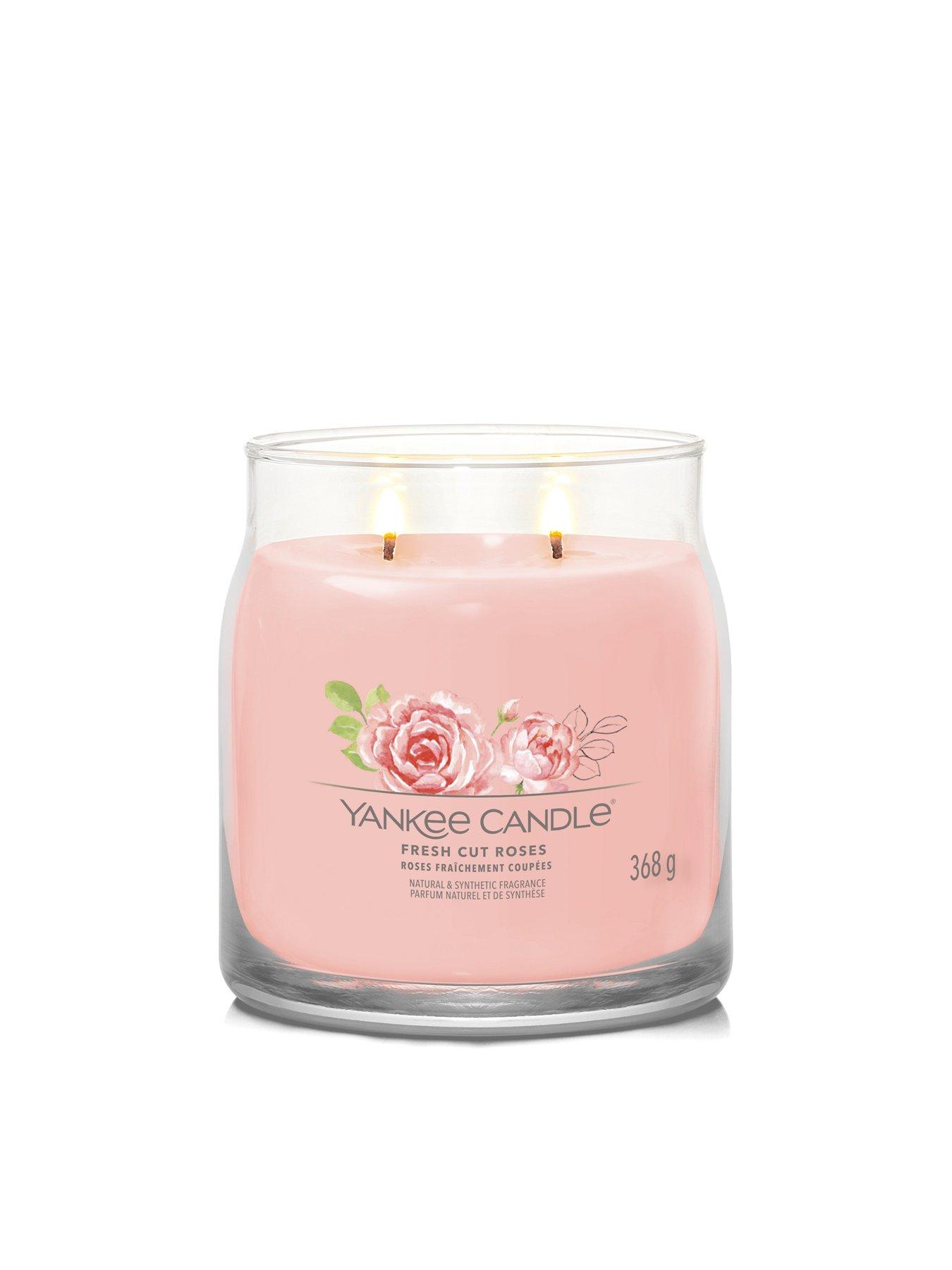  image of yankee-candle-signature-medium-jar-candle-ndash-fresh-cut-roses