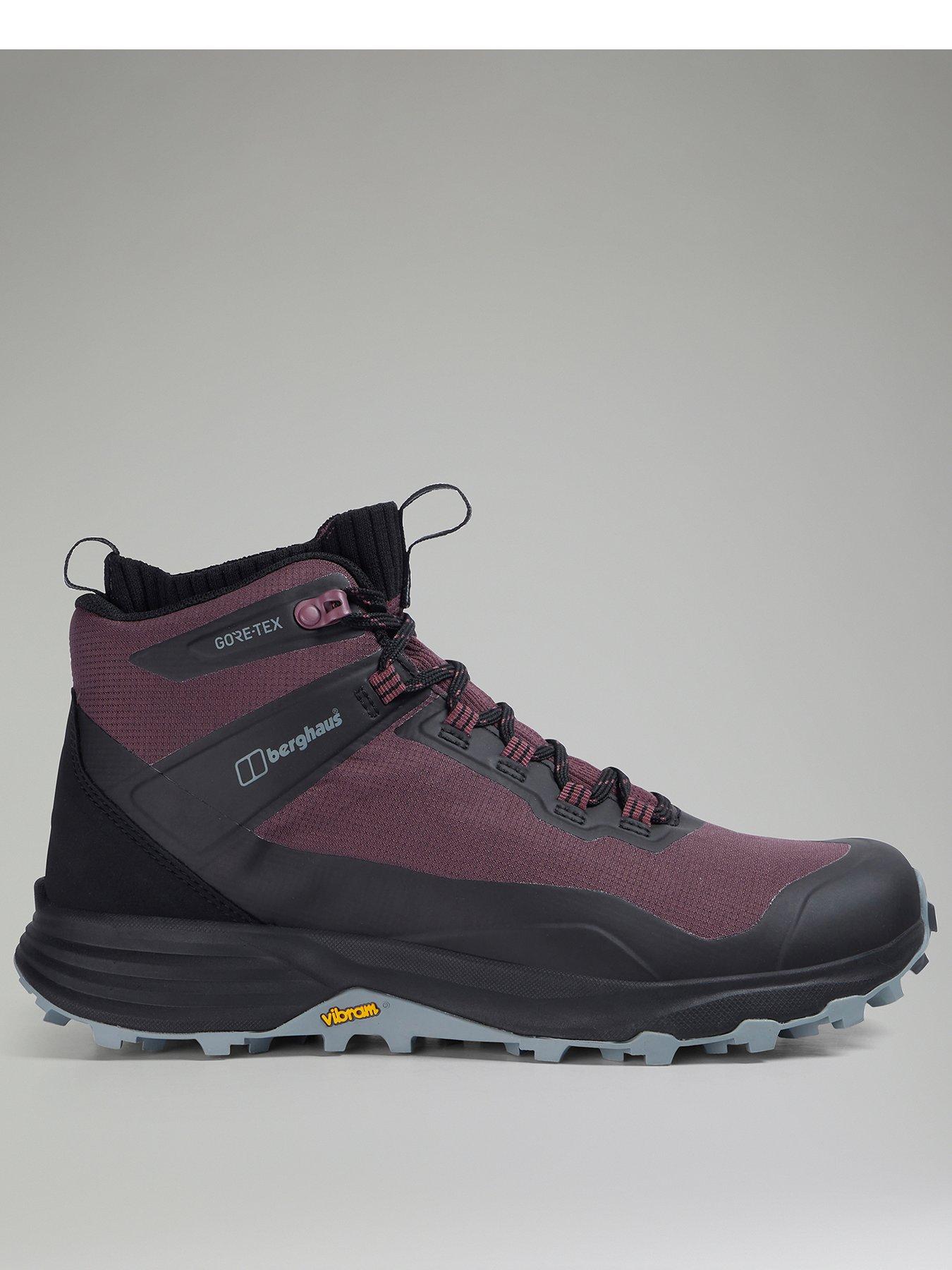 undefined Womens Vc22 Midi Gortex Walking Boot - Red/Black