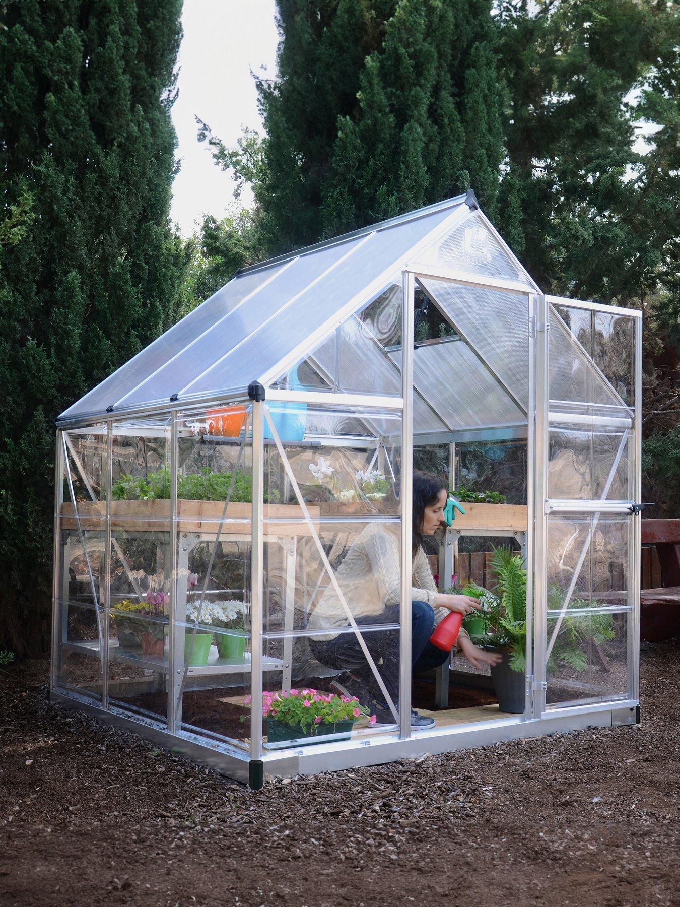 Palram Hybrid 6x6- Silver