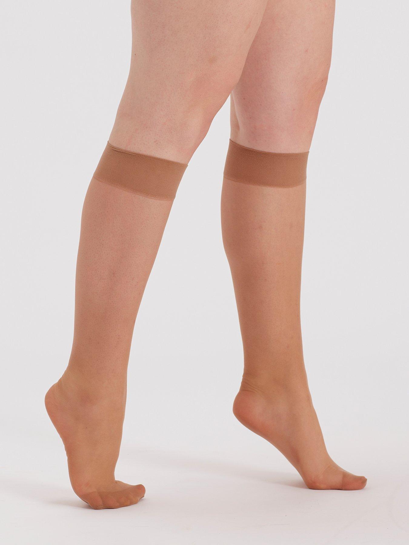pretty-polly-curve-comfort-top-knee-high-hold-ups-nbsp--beige