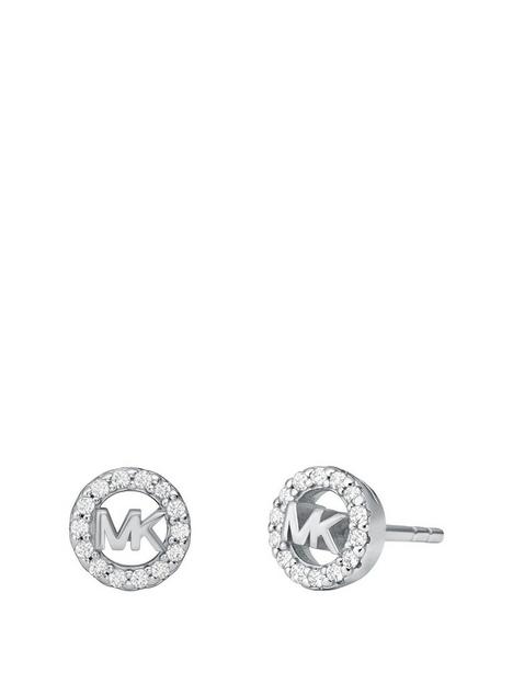 michael-kors-sterling-silver-logo-stud-earrings