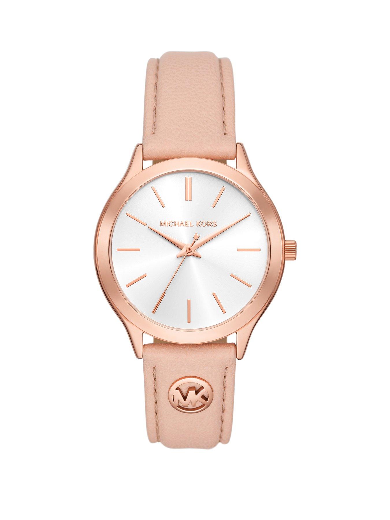 Michael kors women's slim runway watch outlet