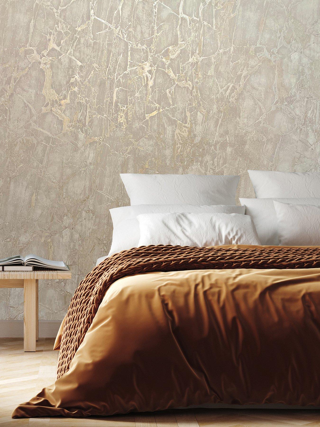  image of rasch-enzo-marble-wallpaper-in-taupe