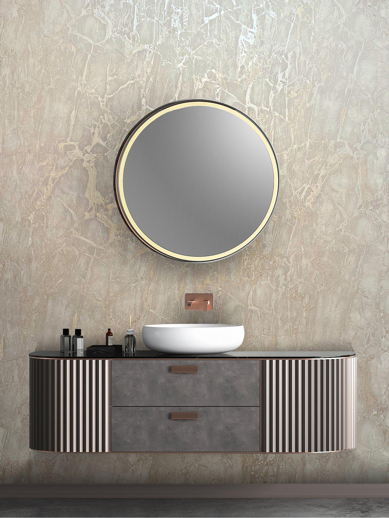  image of rasch-enzo-marble-wallpaper-in-taupe