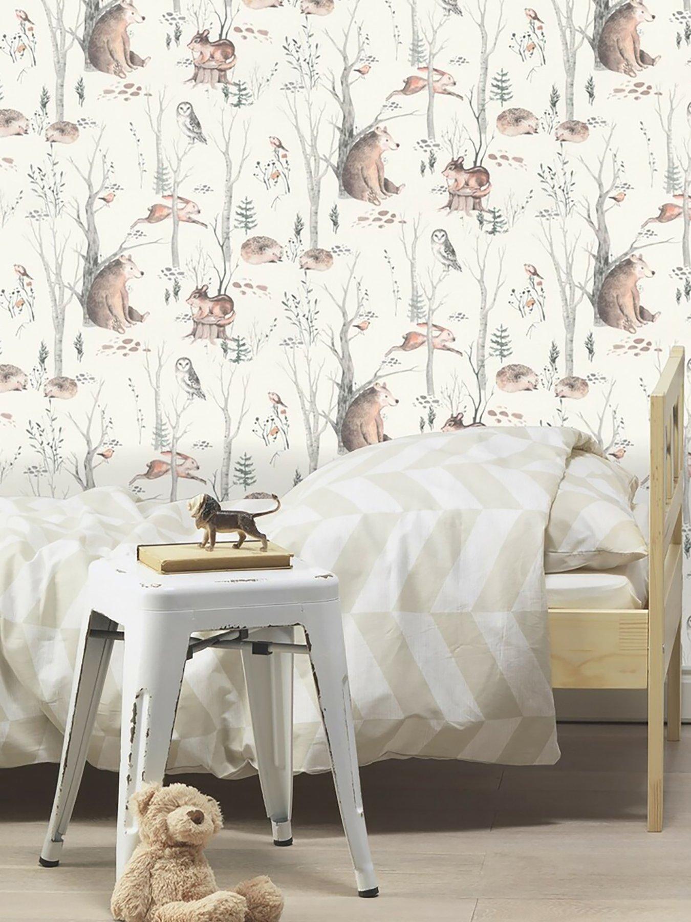 Rasch Woodland Walk Wallpaper | littlewoods.com