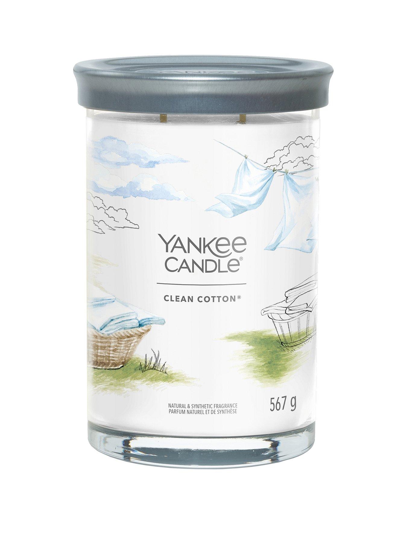undefined Signature Large Tumbler Candle – Clean Cotton
