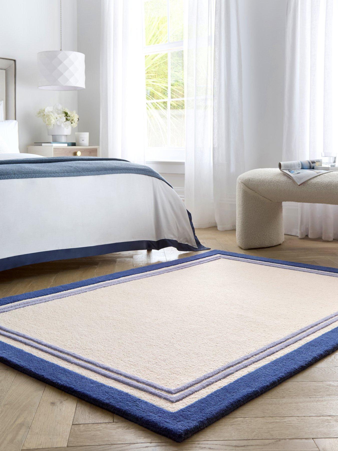 The Very Collection Piper 100% Wool Rug - Black/White