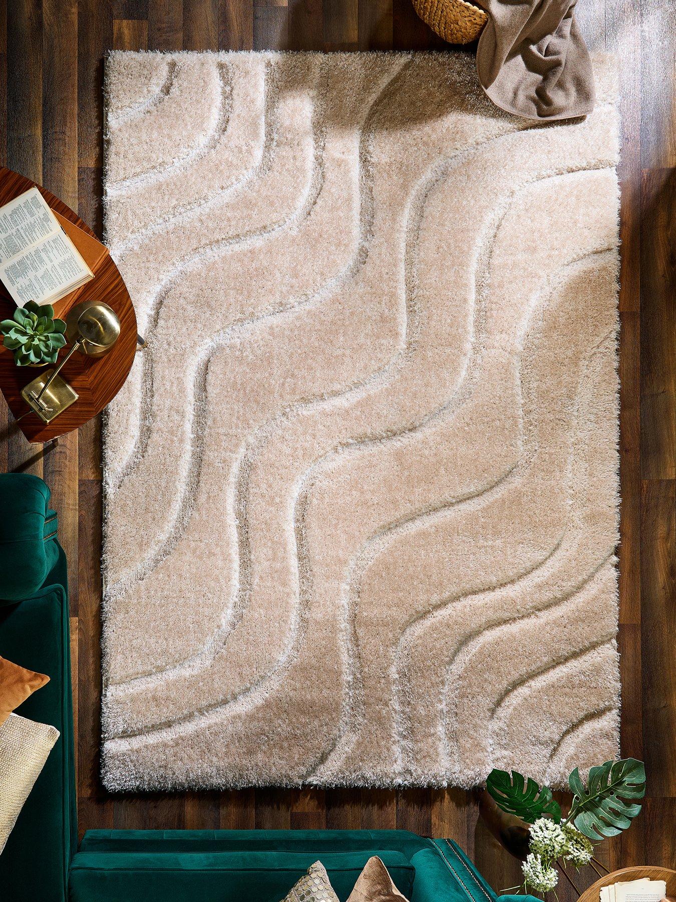 The Very Collection Soft Carved Waves Rug