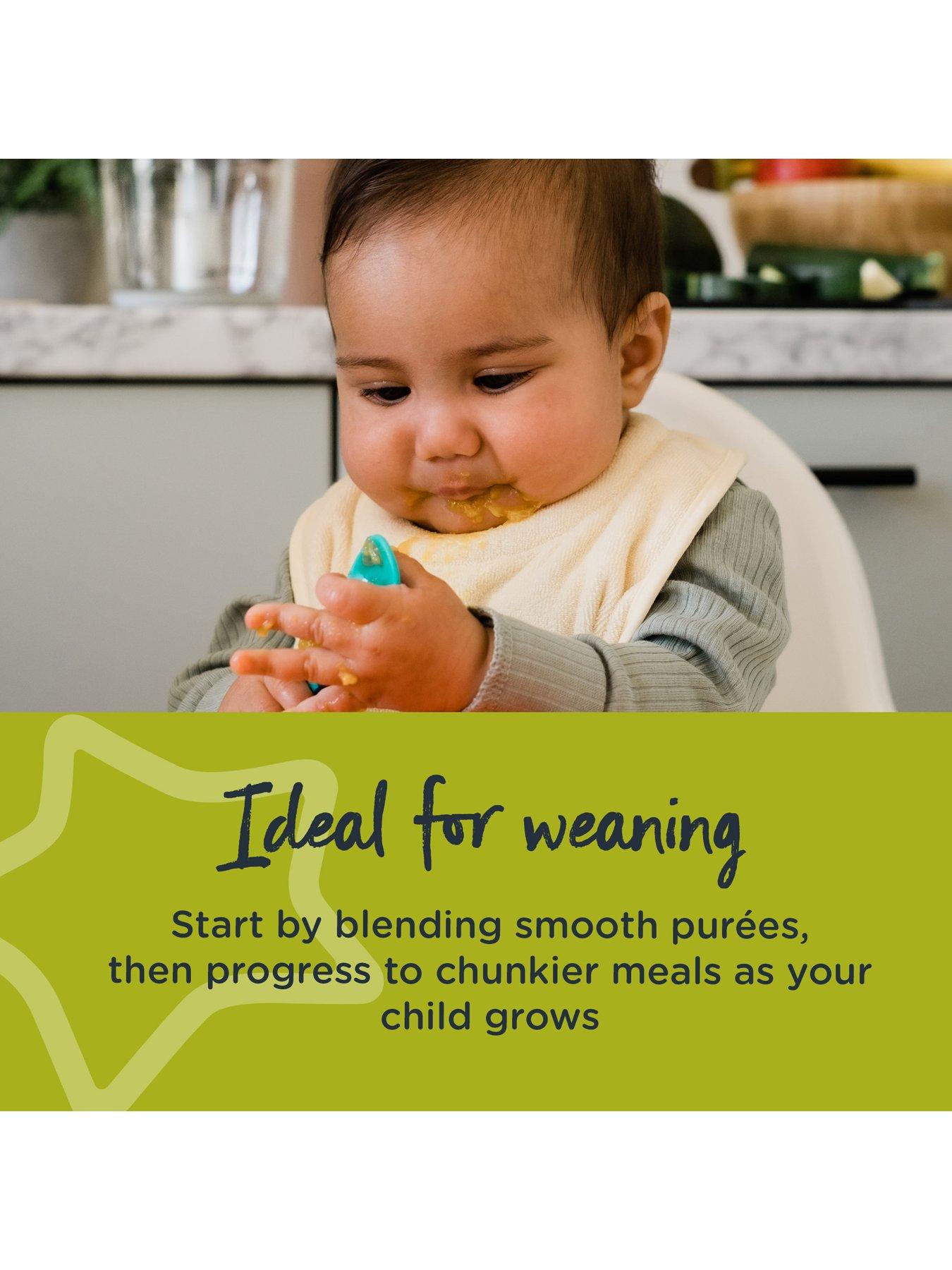  image of tommee-tippee-quick-chop-mini-baby-food-blender-white