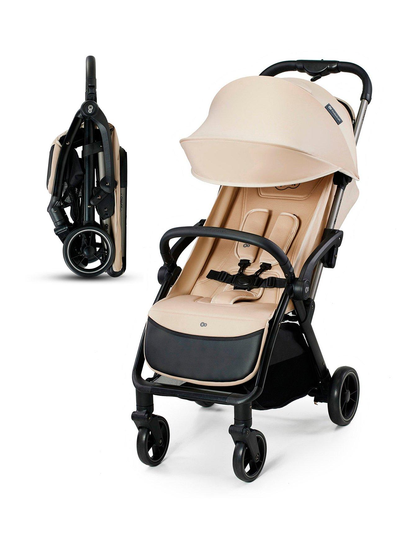 Image 1 of 7 of Kinderkraft Apino Compact Stroller - Dune Beige