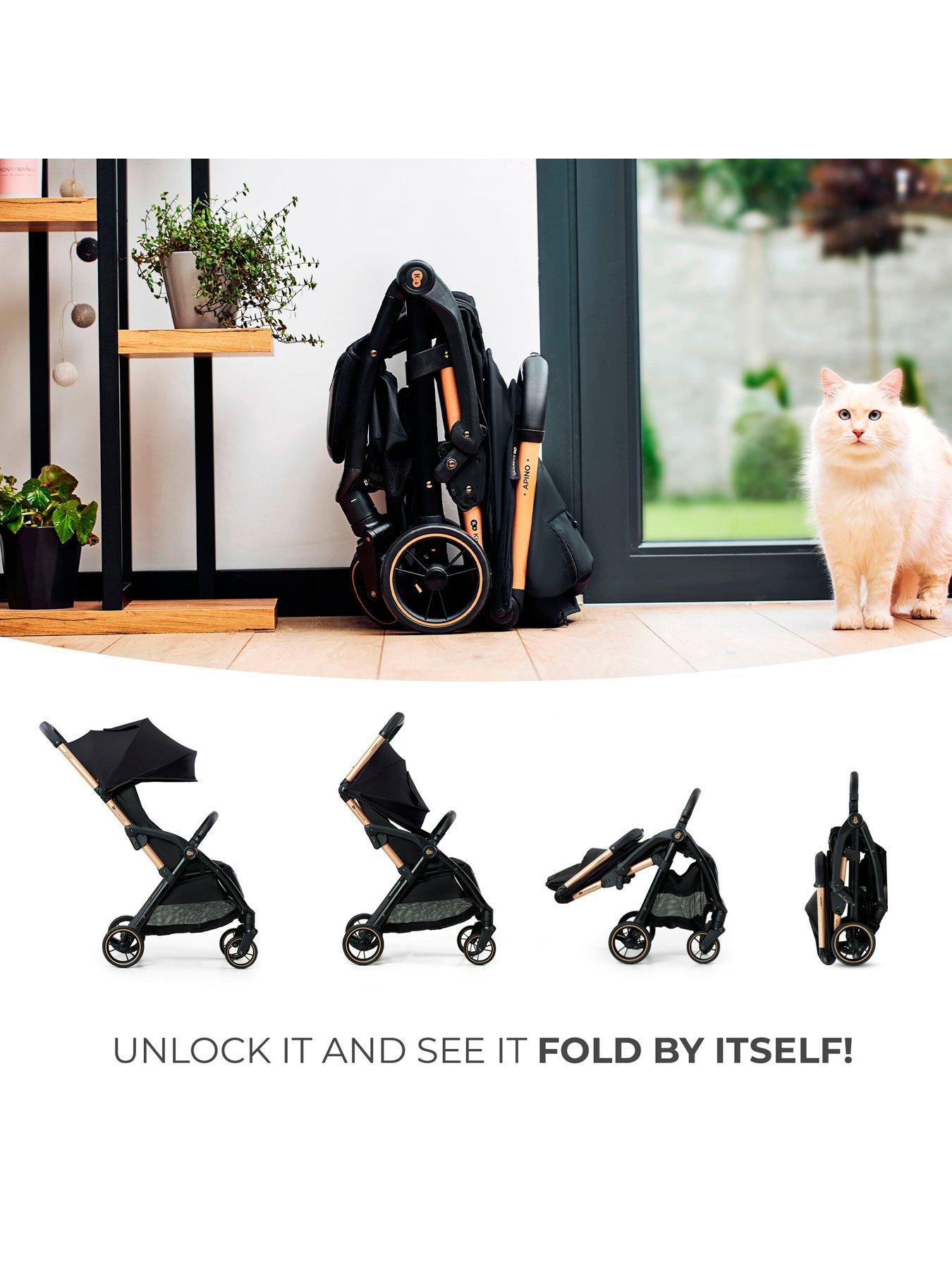 Image 6 of 7 of Kinderkraft Apino Compact Stroller - Dune Beige
