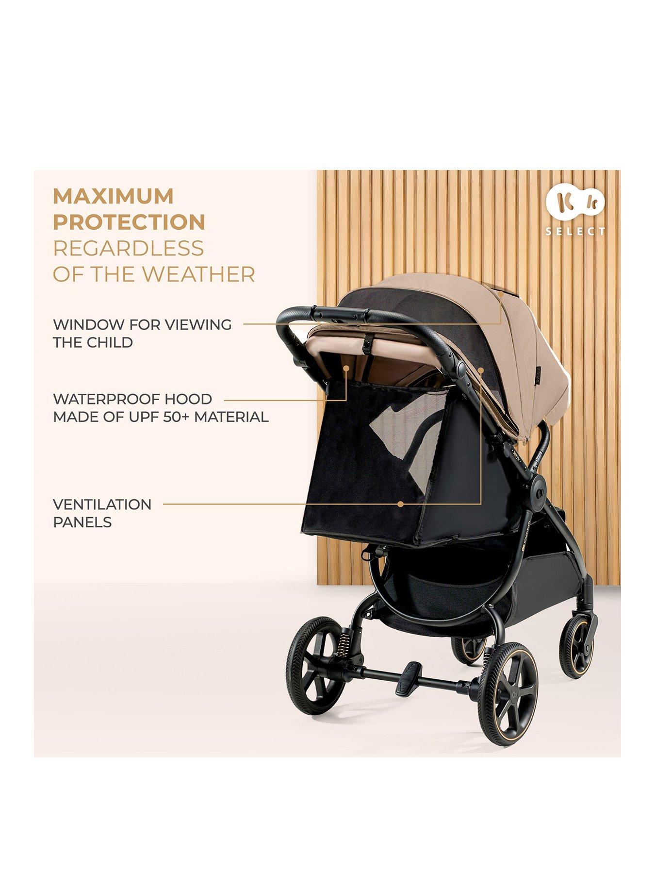  image of kinderkraft-mitzy-stroller-linen-beige