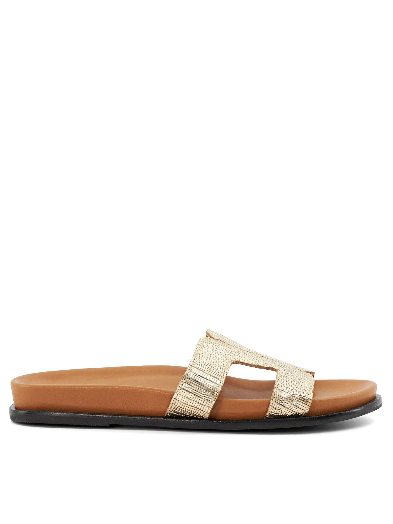 Tommy Jeans Chunky Flatform Slide - Grey | littlewoods.com 